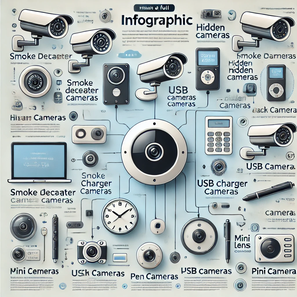 jenis jenis CCTV tersembunyi