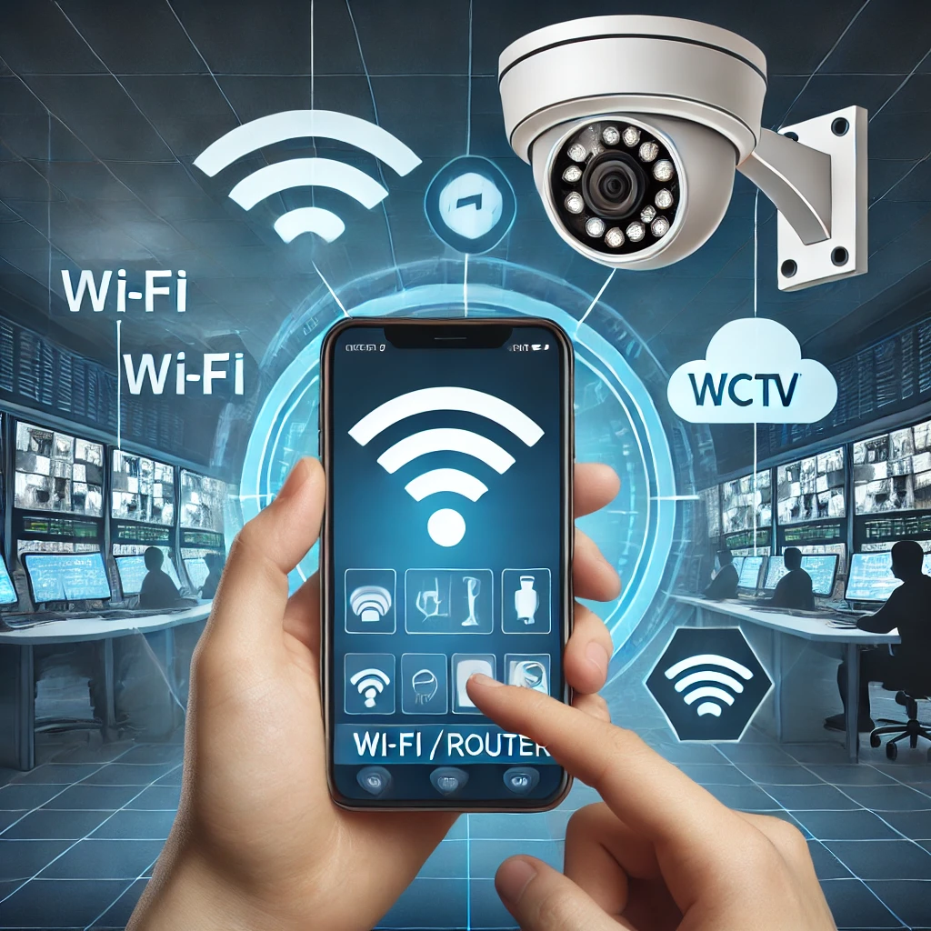 cara koneksi CCTV ke HP jarak jauh