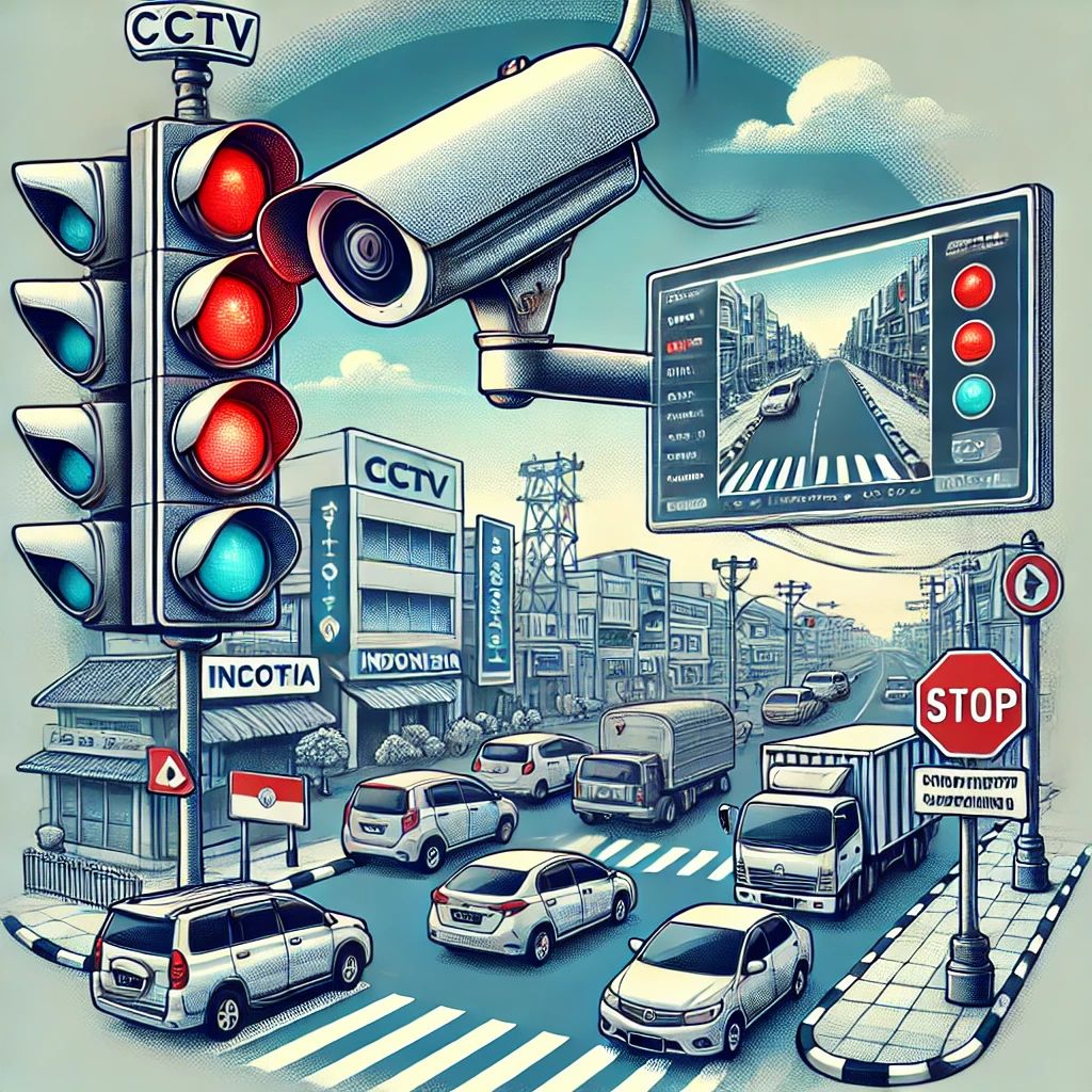 cctv lampu merah