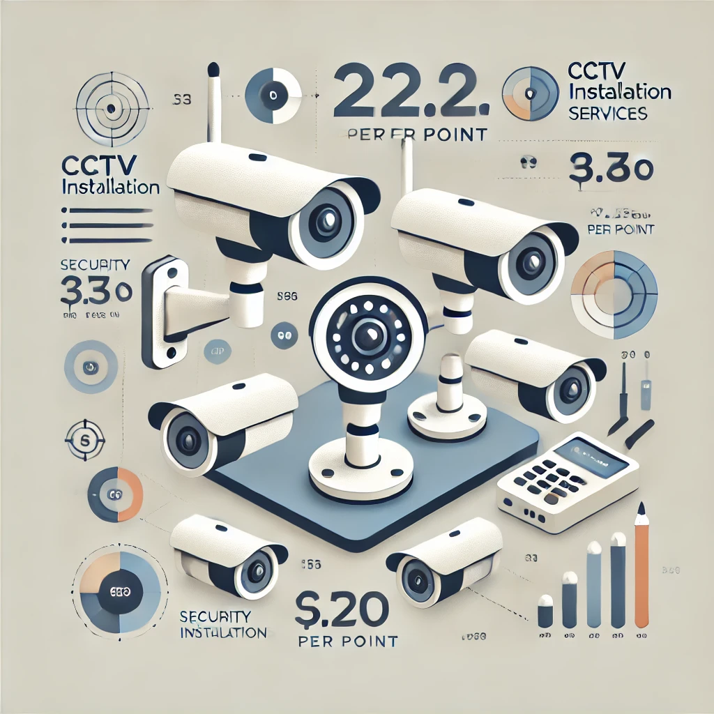 Harga Jasa Pasang CCTV per Titik